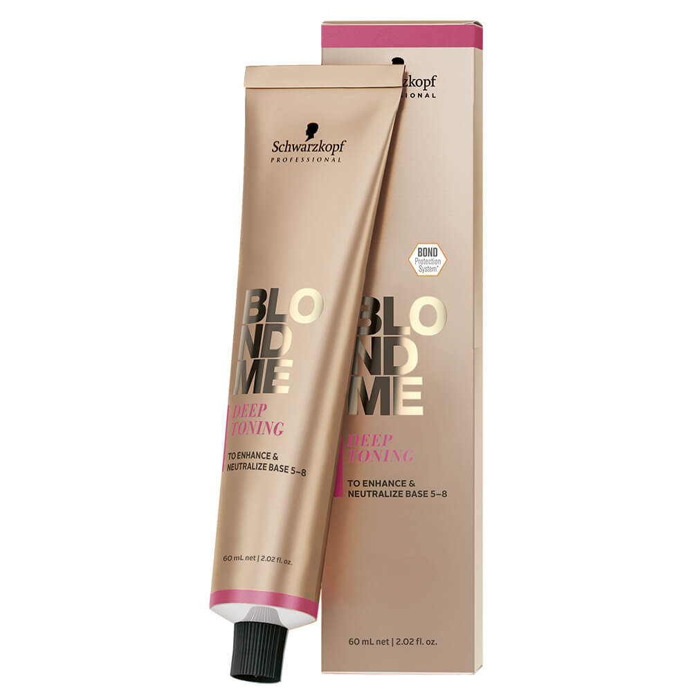 Schwarzkopf Professional BlondMe Deep Toning Permanent Hair Colour - Nougat 60ml