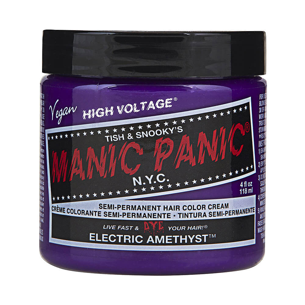Manic Panic High Voltage Semi Permanent Hair Colour Cream - Electric Amethyst 118ml