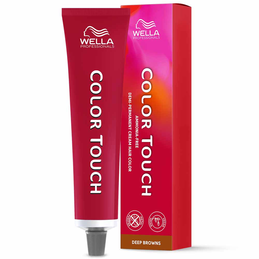 Wella Professionals Color Touch Demi-Permanent Hair Colour in 8/71 Light Blonde Brown Ash, 60ml