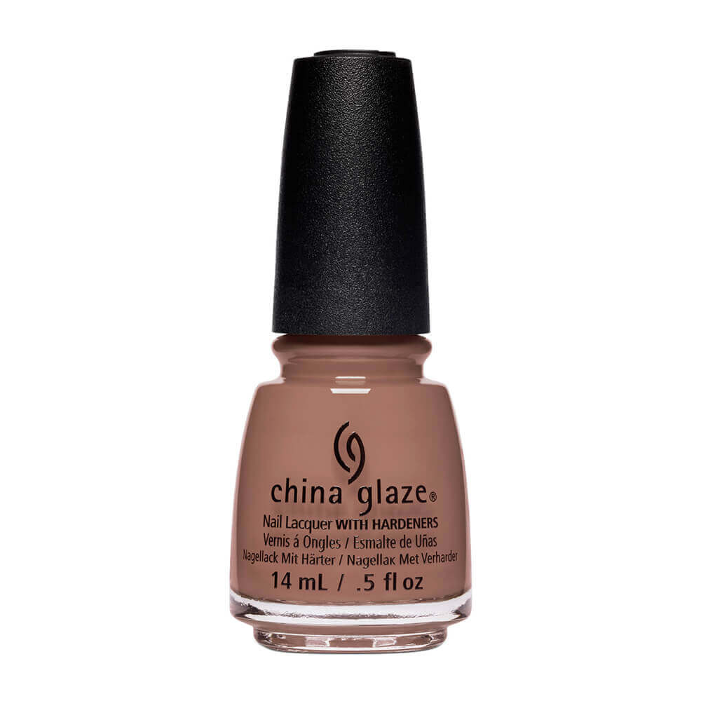 China Glaze Long-Wear, Oil Based Nail Lacquer - Bare Attack 14ml