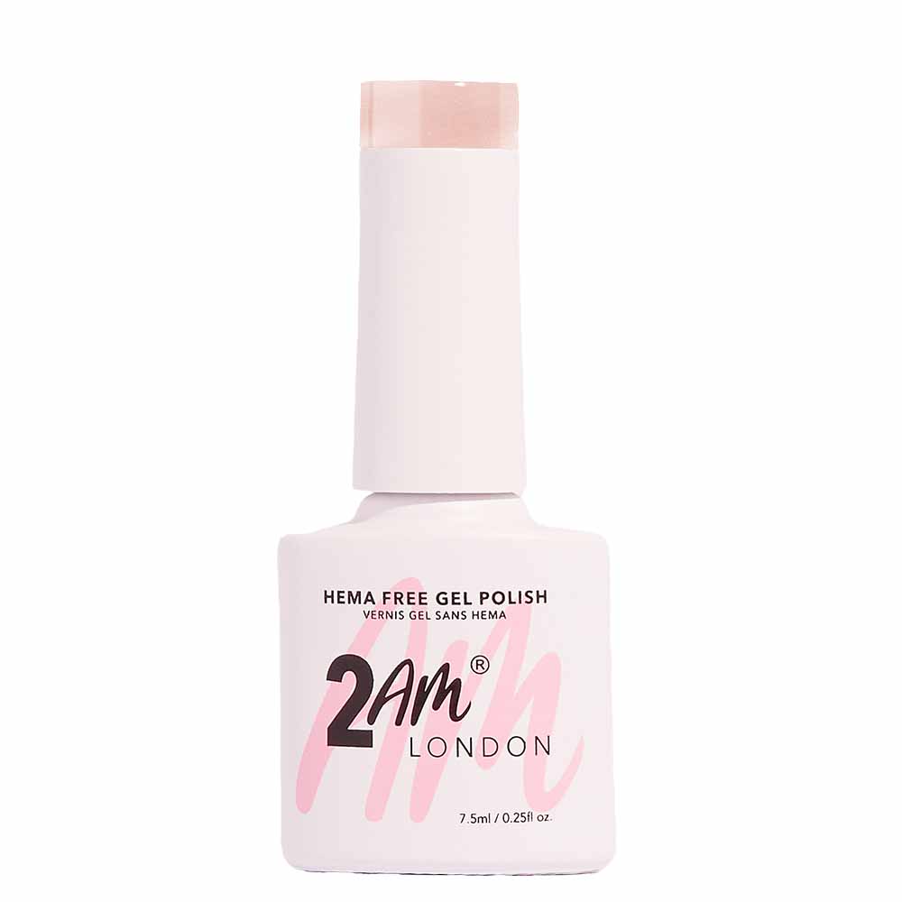 2AM London Gel Polish in Nude Kiss, 7.5ml